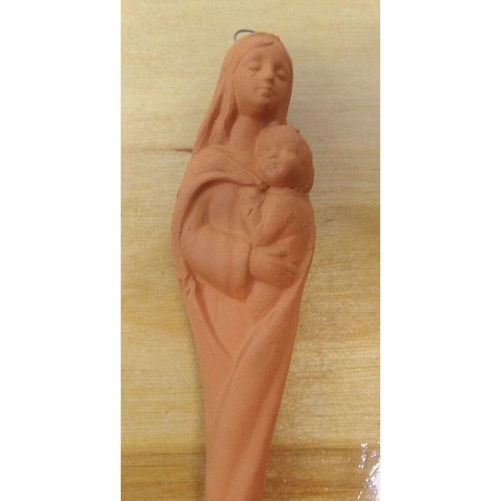 Pencil Terra Cotta Christmas Ornament 8